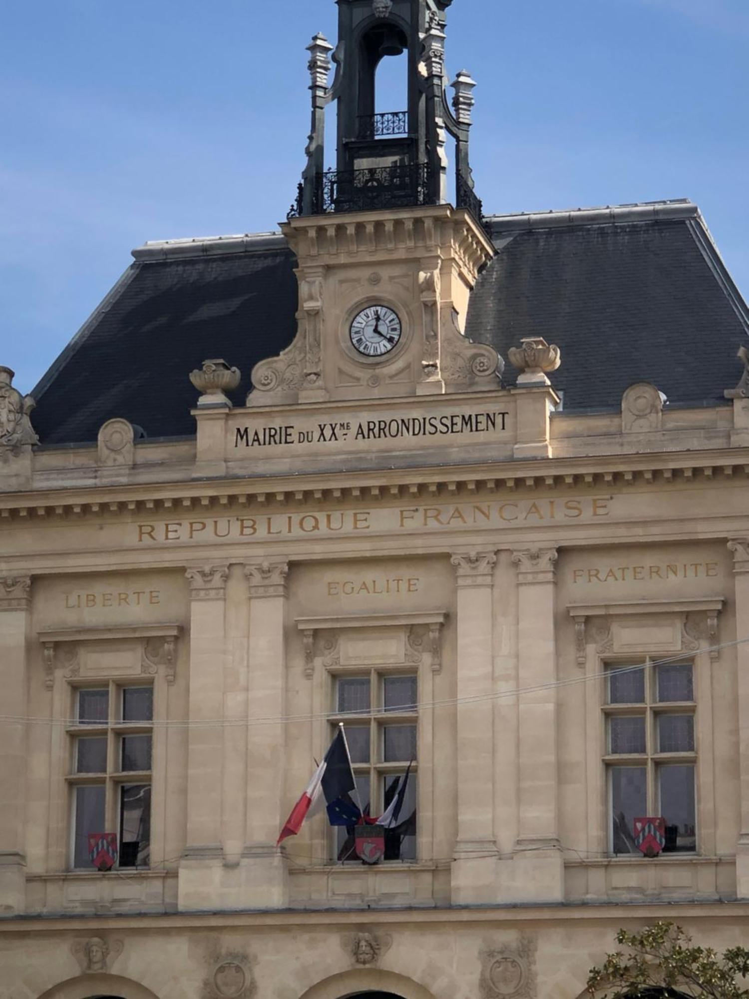 Metro Gambetta Apartment Paris Exterior photo